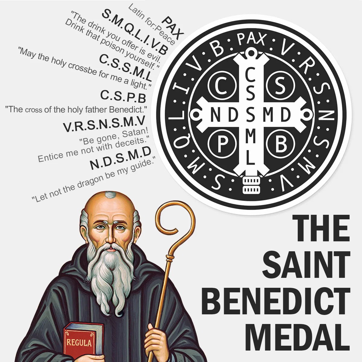 Saint Benedict Ring